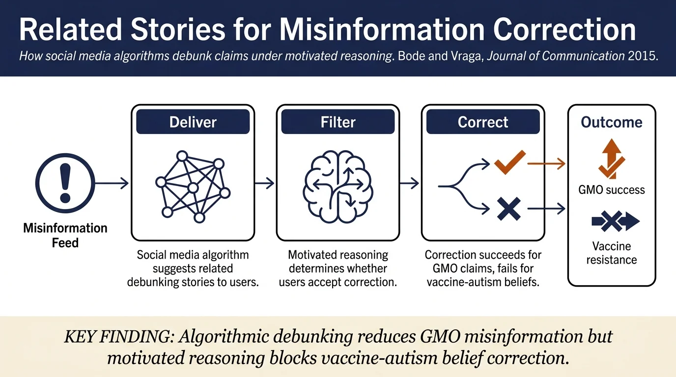In Related News, That Was Wrong: The Correction of Misinformation Through Related Stories Functionality in Social Media