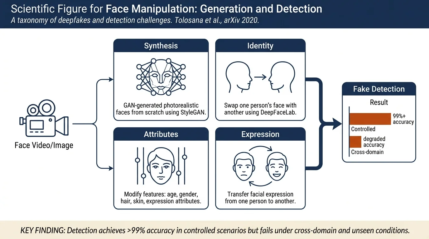 DeepFakes and Beyond: A Survey of Face Manipulation and Fake Detection