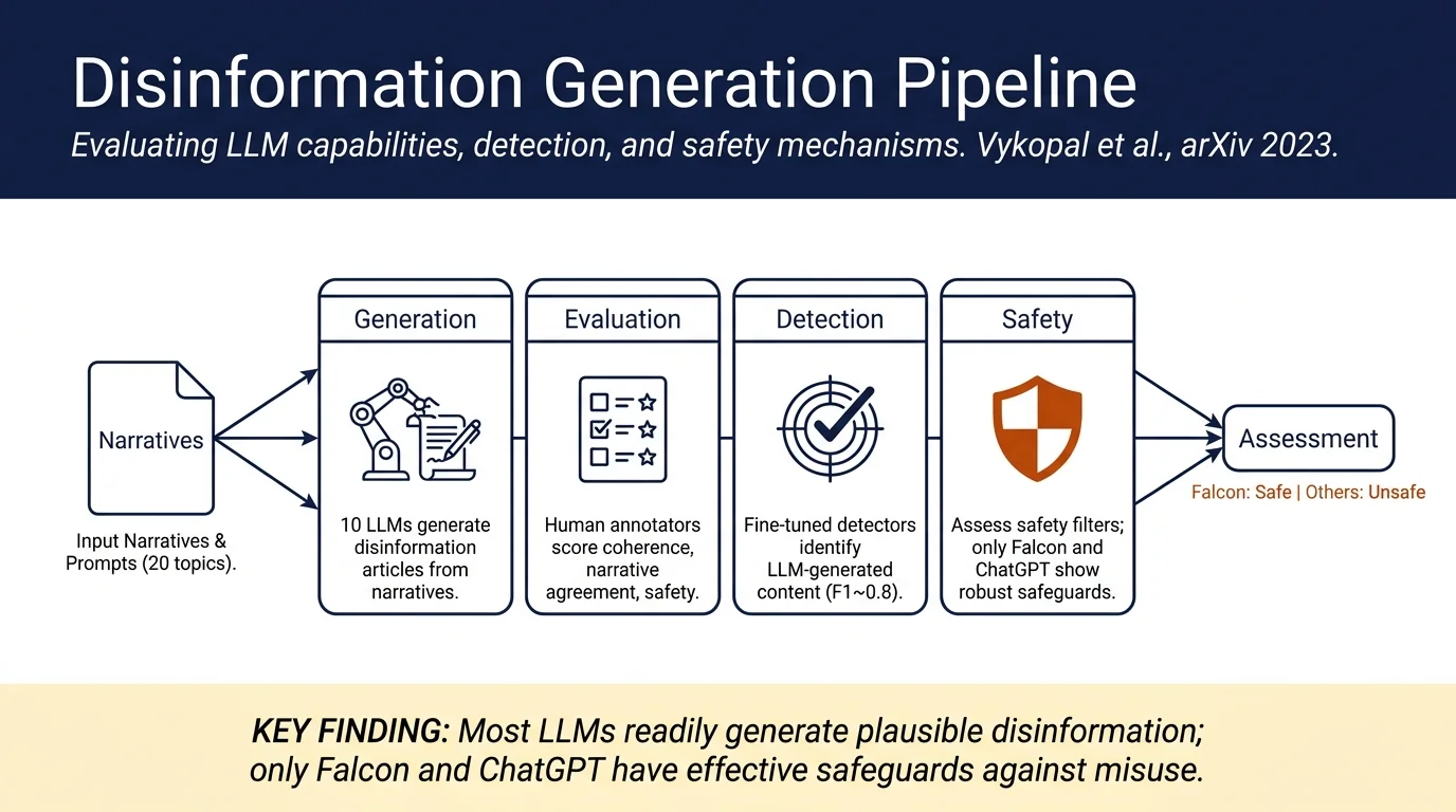 Disinformation Capabilities of Large Language Models